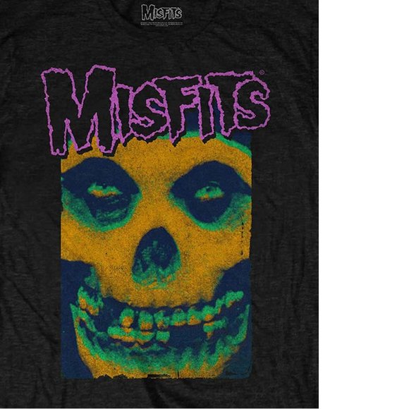 Misfits Colorful Fiend Andy Warhol rock horror Official T-Shirt XL NWT - Picture 3 of 4
